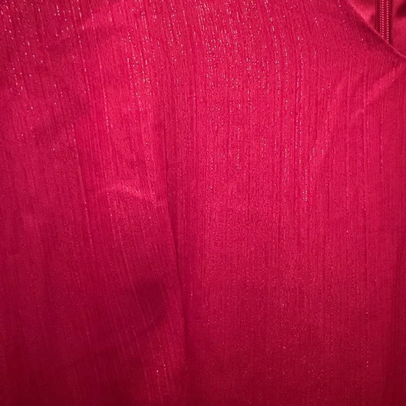 Altar'd State Vibrant Red Long Sleeve Dress - Picture 5 of 6